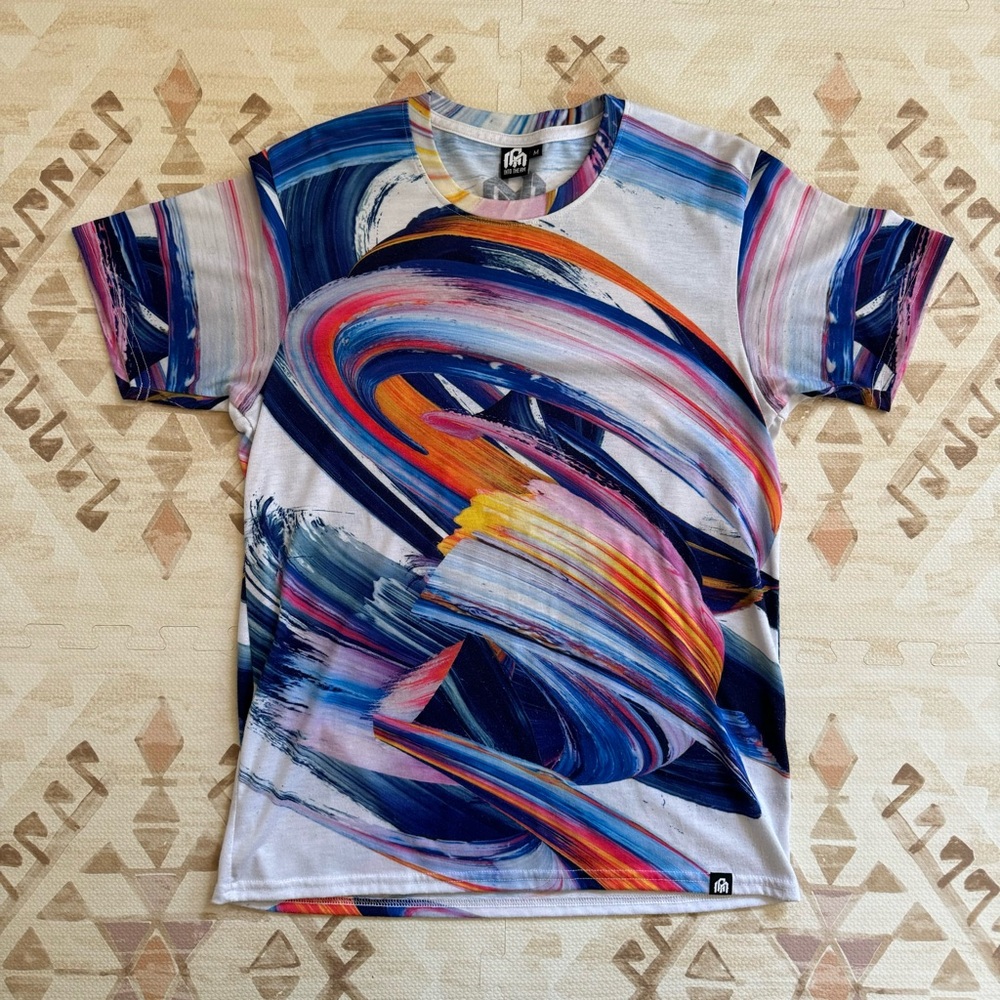 Into the AM - psychedelic print